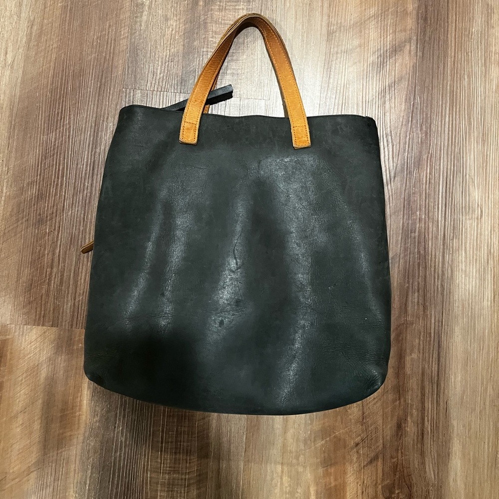 Able Genuine Leather Small Tote/backpack